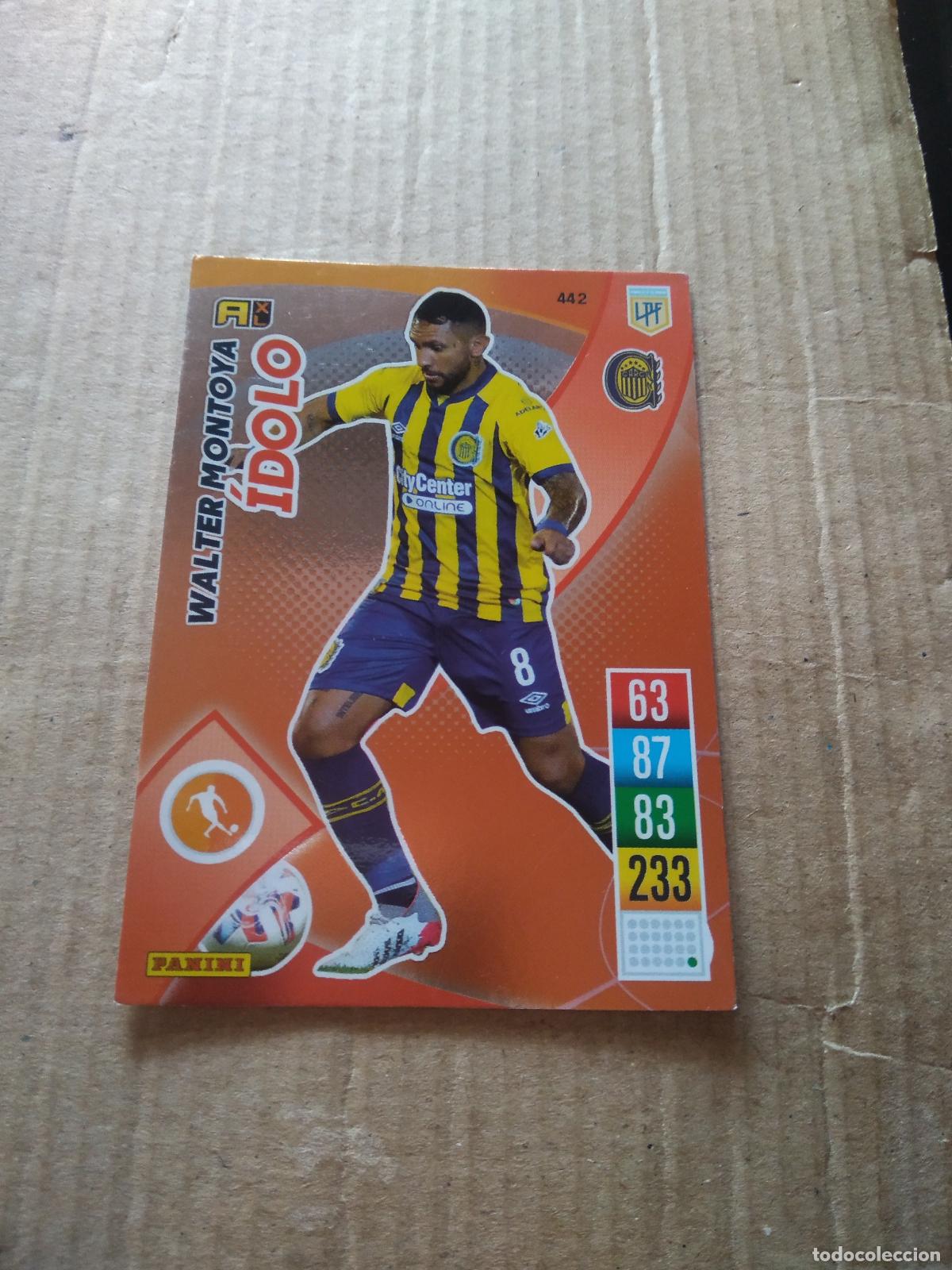 Cromos de F&uacute;tbol: 442 WALTER MONTOYA ROSARIO CENTRAL CROMO FUTBOL ARGENTINO PANINI LIGA ARGENTINA 2021-2022 ADRENALYN