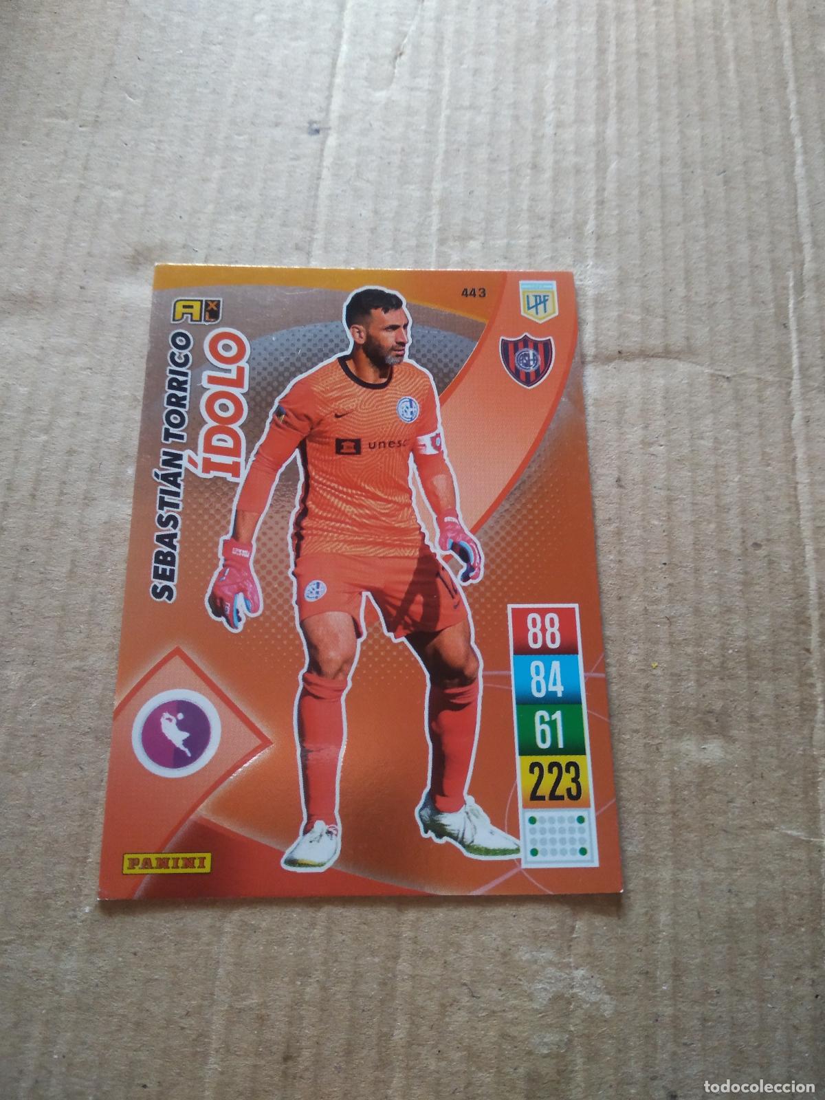 Cromos de F&uacute;tbol: 443 SEBASTIAN TORRICO SAN LORENZO CROMO FUTBOL ARGENTINO PANINI LIGA ARGENTINA 2021-2022 ADRENALYN