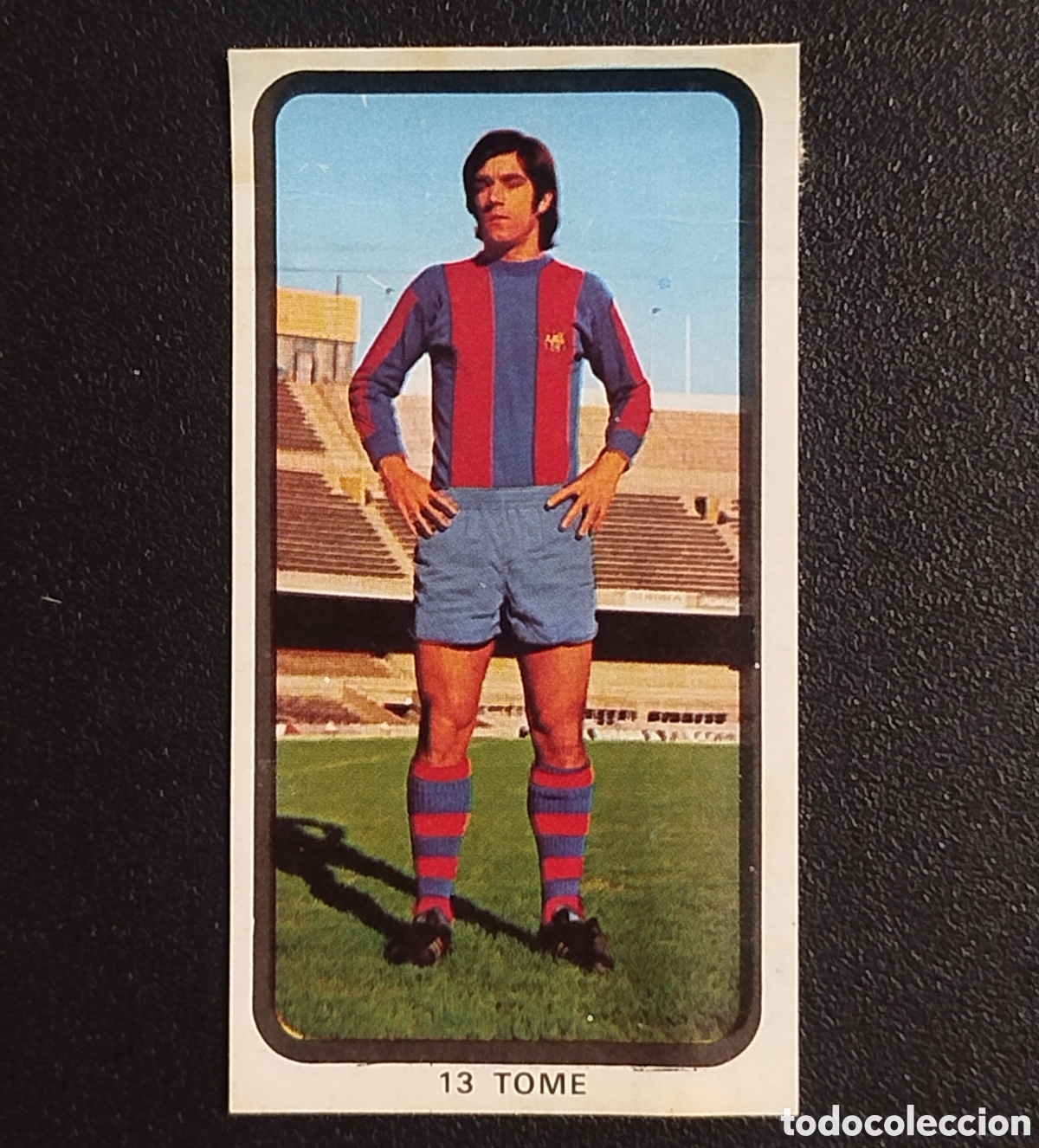 Football Stickers: TOME # 13 FC BARCELONA RUIZ ROMERO 1974 1975 74 75 CAMPEONATOS NACIONALES FUTBOL CROMO DESPEGADO