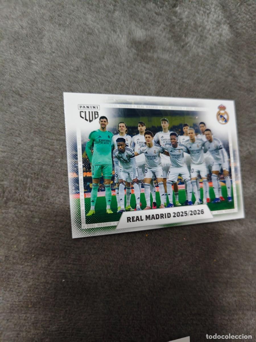 Cromos de F&uacute;tbol: 2 PANINI CLUB REAL MADRID 25 26 REAL MADRID 2025/2026 ADN 2025 2026