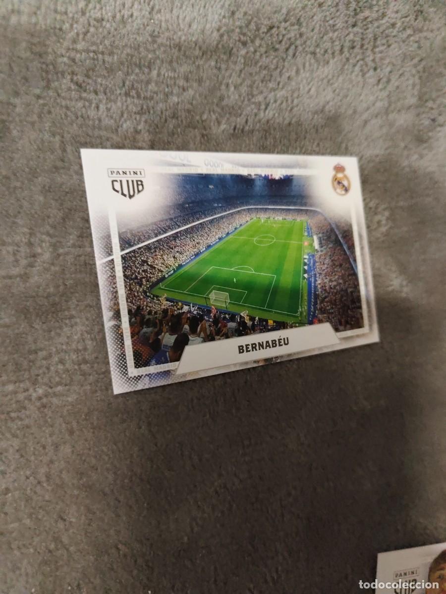 Cromos de F&uacute;tbol: 4 PANINI CLUB REAL MADRID 25 26 BERNAB&Eacute;U ADN 2025 2026