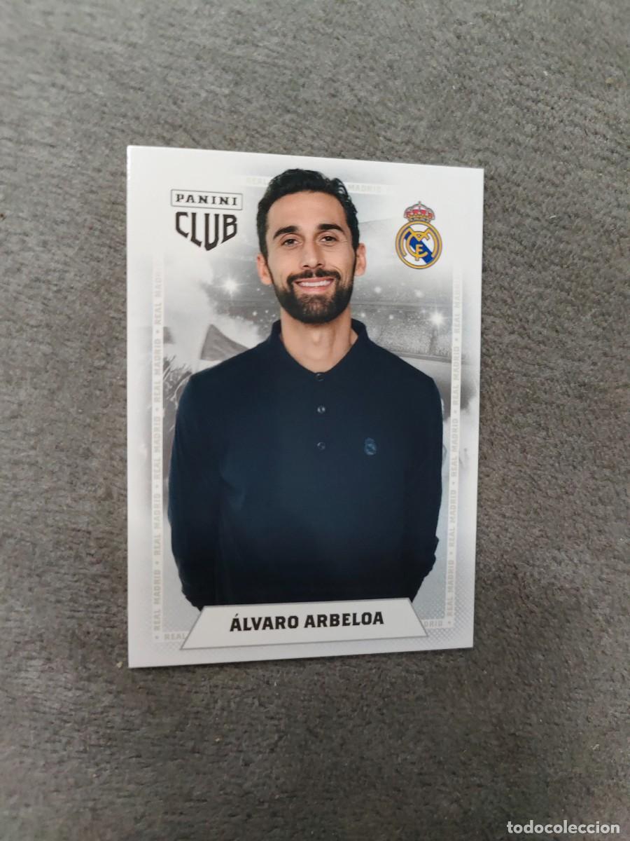 Cromos de F&uacute;tbol: 5 PANINI CLUB REAL MADRID 25 26 &Aacute;LVARO ARBELOA ADN 2025 2026