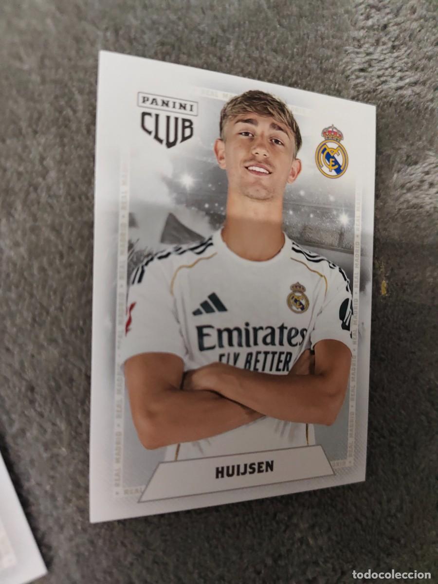 Cromos de F&uacute;tbol: 12 PANINI CLUB REAL MADRID 25 26 HUIJSEN ADN 2025 2026