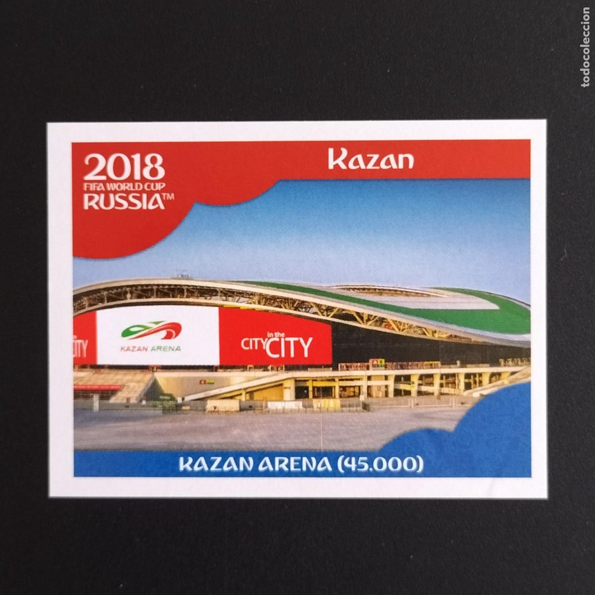 Cromos de F&uacute;tbol: 10 ESTADIO KAZAN ARENA CROMOS ALBUM MUNDIAL FUTBOL 18 FIFA WORLD CUP RUSSIA RUSIA 2018