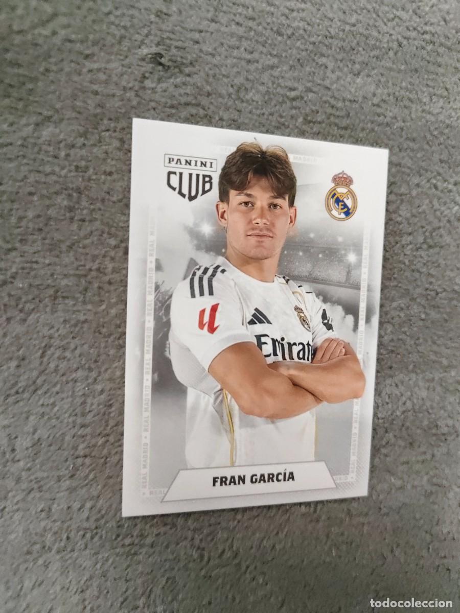 Cromos de F&uacute;tbol: 17 PANINI CLUB REAL MADRID 25 26 FRAN GARC&Iacute;A ADN 2025 2026