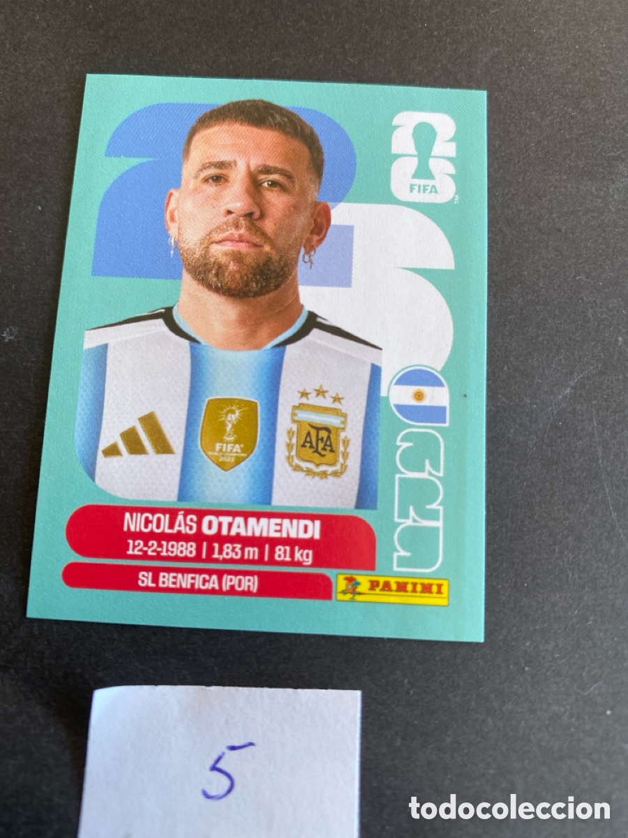 Cromos de F&uacute;tbol: Cromo Argentina Mundial 2026 N* 5 nuevo