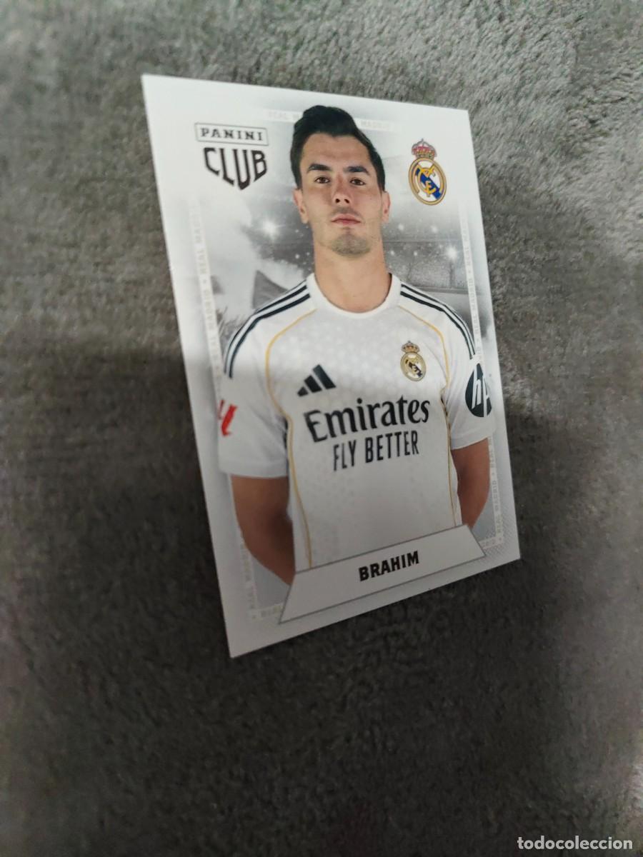 Cromos de F&uacute;tbol: 24 PANINI CLUB REAL MADRID 25 26 BRAHIM ADN 2025 2026