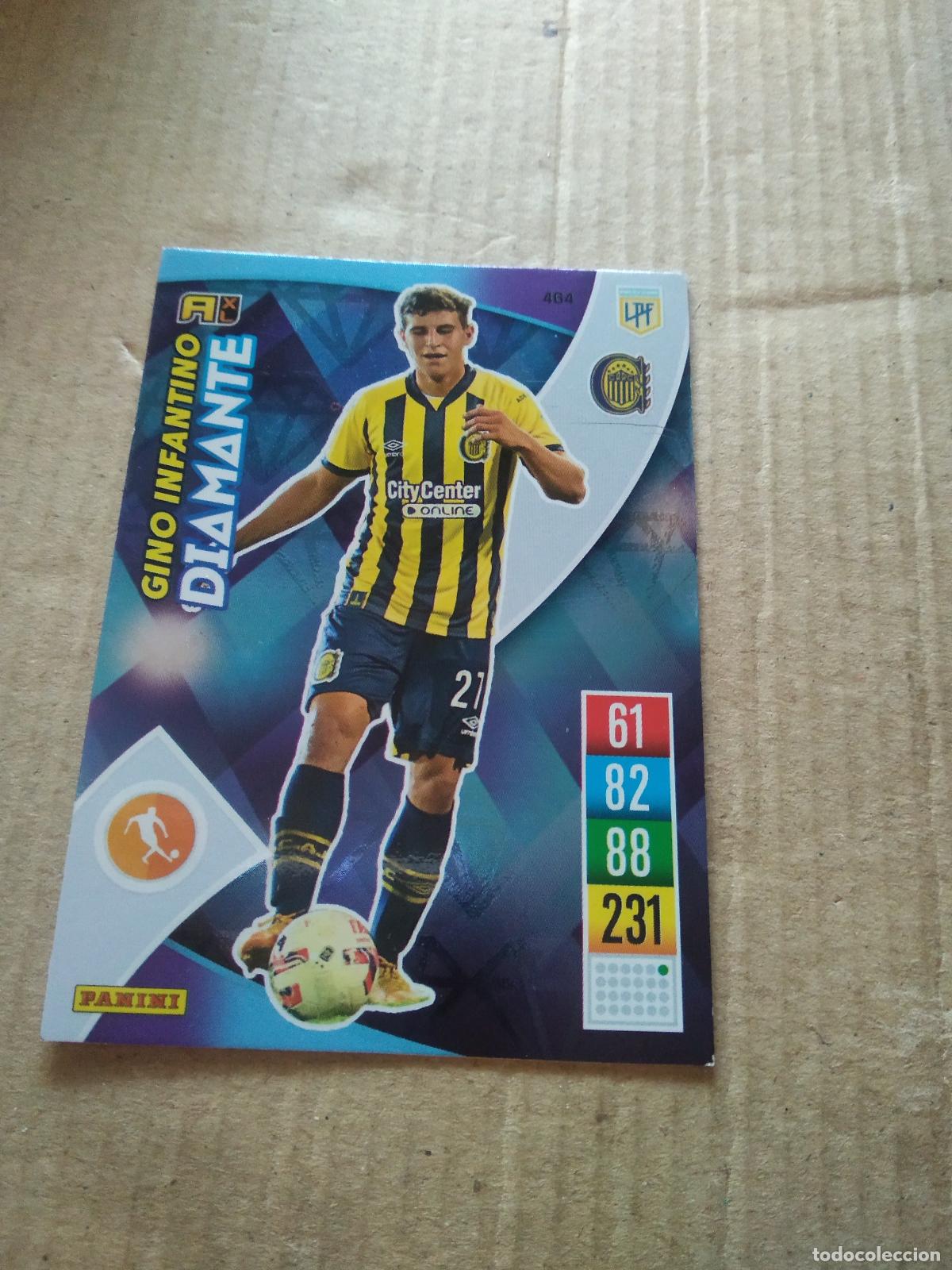 Cromos de F&uacute;tbol: 464 GINO INFANTINO ROSARIO CENTRAL CROMO FUTBOL ARGENTINO PANINI LIGA ARGENTINA 2021-2022 ADRENALYN