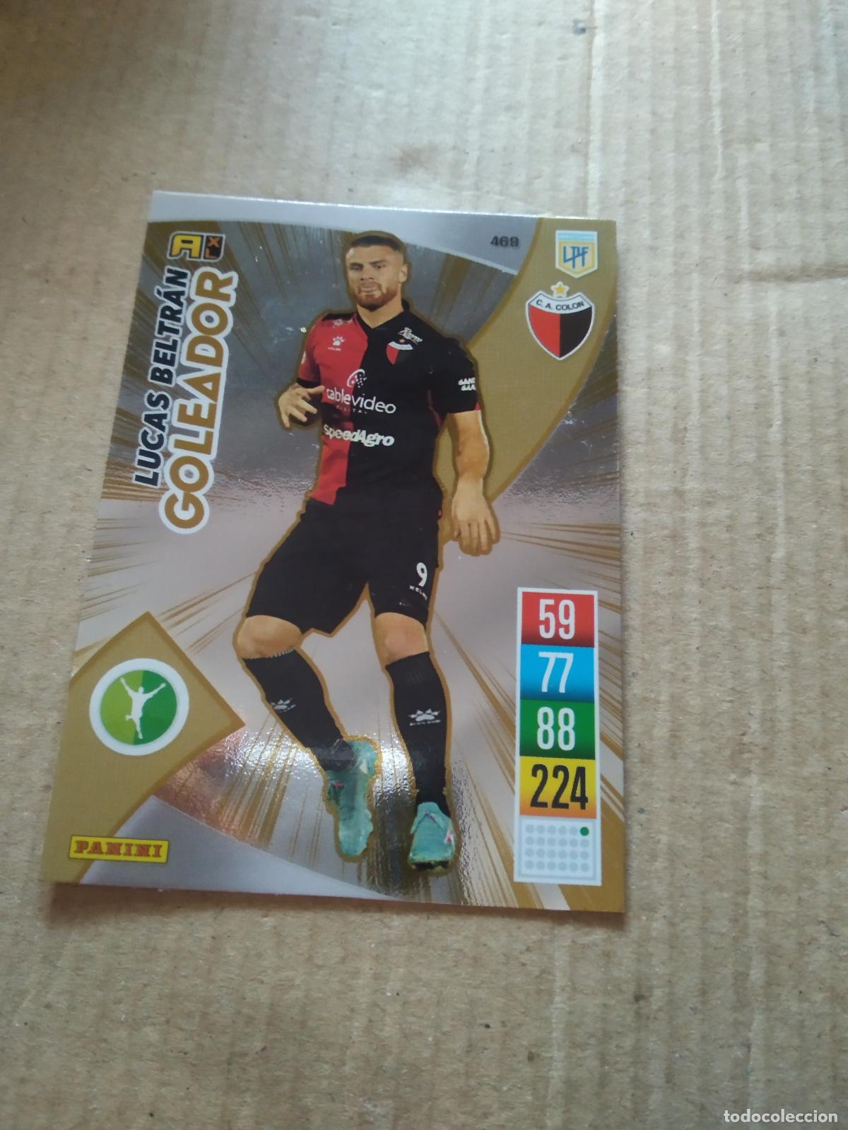 Cromos de F&uacute;tbol: 469 LUCAS BELTRAN COLON CROMO FUTBOL ARGENTINO PANINI LIGA ARGENTINA 2021-2022 ADRENALYN