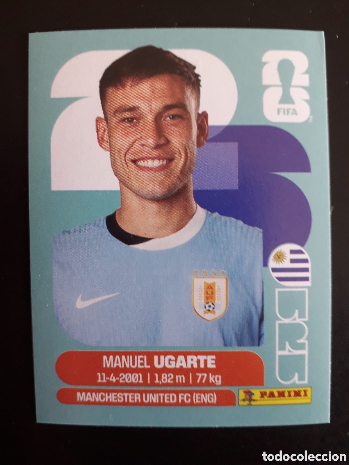 Cromos de F&uacute;tbol: UGARTE URUGUAY URU 14 MUNDIAL F&Uacute;TBOL 2026 FIFA WORLD CUP PANINI SIN PEGAR PEDIDO M&Iacute;NIMO 3&euro;