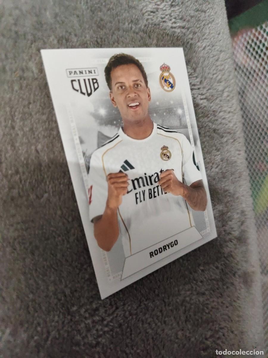 Cromos de F&uacute;tbol: 29 PANINI CLUB REAL MADRID 25 26 RODRYGO ZONA FANS 2025 2026