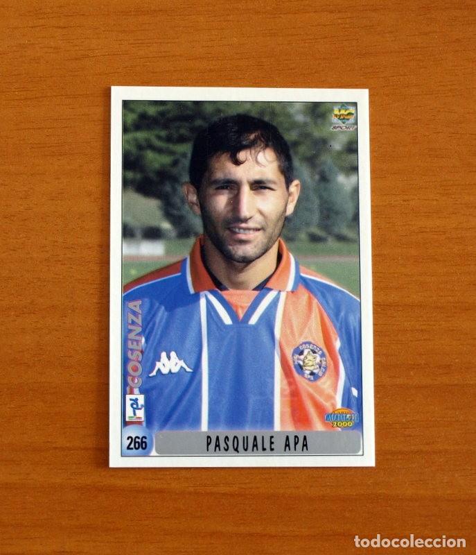 Cromos de F&uacute;tbol: Cosenza -N&ordm; 266 Pasquale Apa-Armando Pantanelli -Mundicromo 1999-2000-99-00 Calciatori-Italia