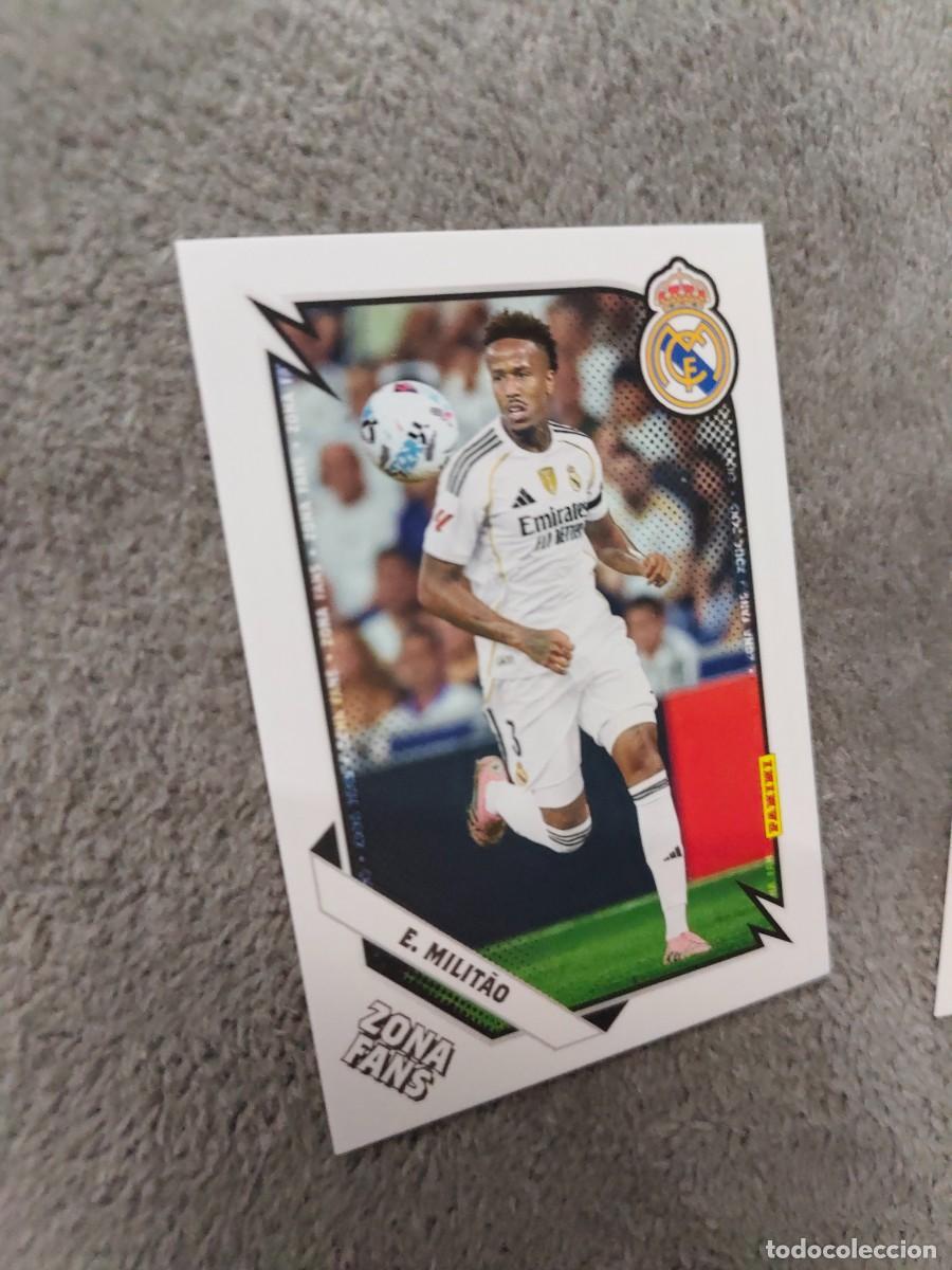 Cromos de F&uacute;tbol: 33 PANINI CLUB REAL MADRID 25 26 E. MILIT&Atilde;O ZONA FANS 2025 2026