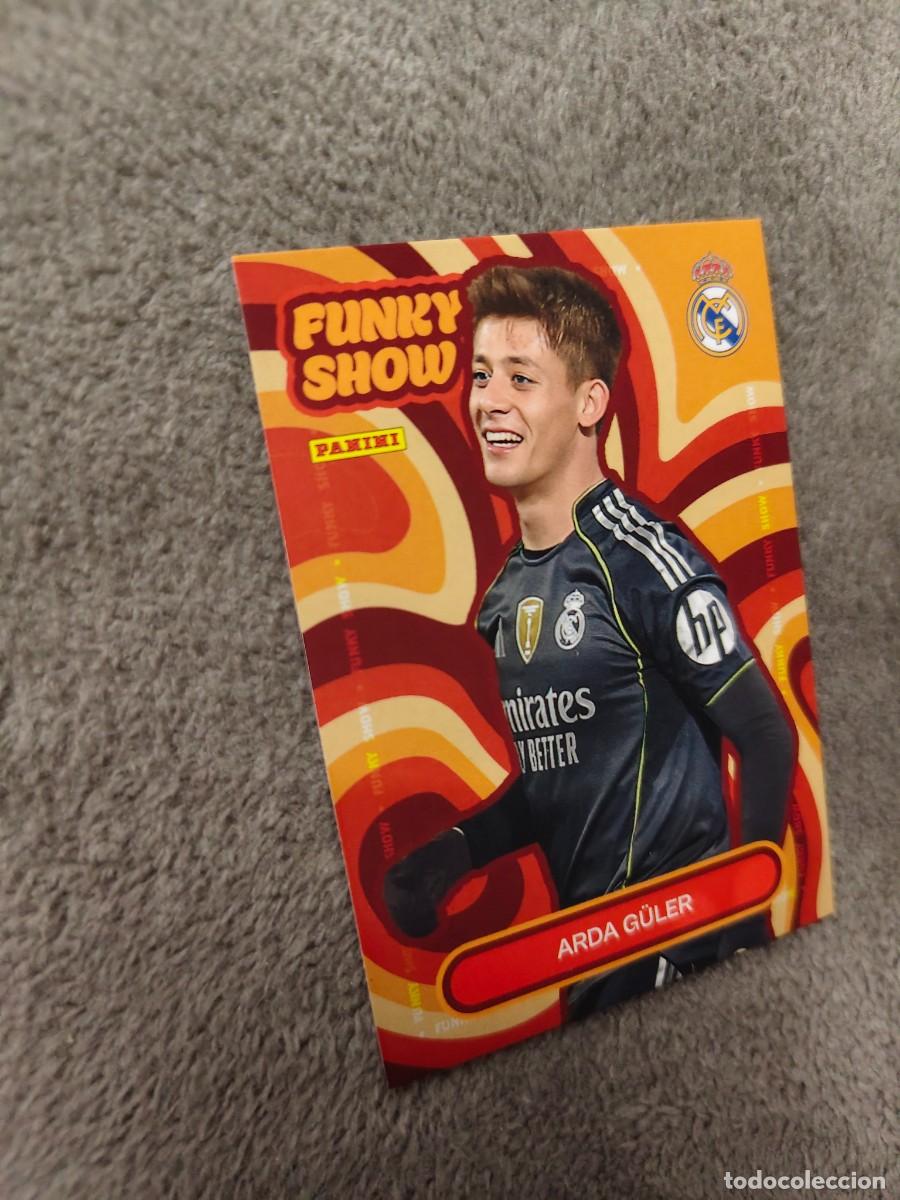 Cromos de F&uacute;tbol: FS 50 PANINI CLUB REAL MADRID 25 26 ARDA G&Uuml;LER FUNKY SHOW 2025 2026