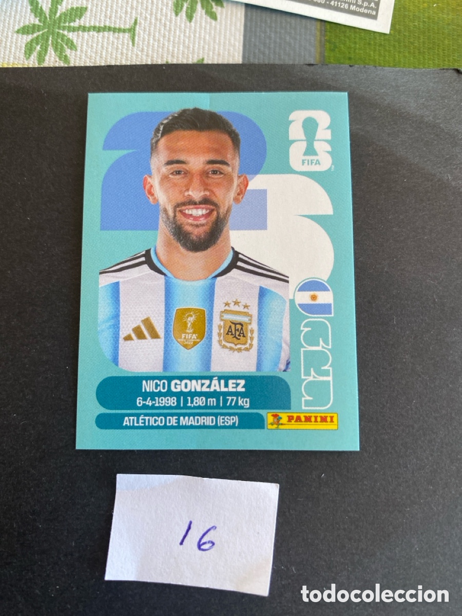 Cromos de F&uacute;tbol: Cromo Argentina Mundial 2026 N* 16 nuevo