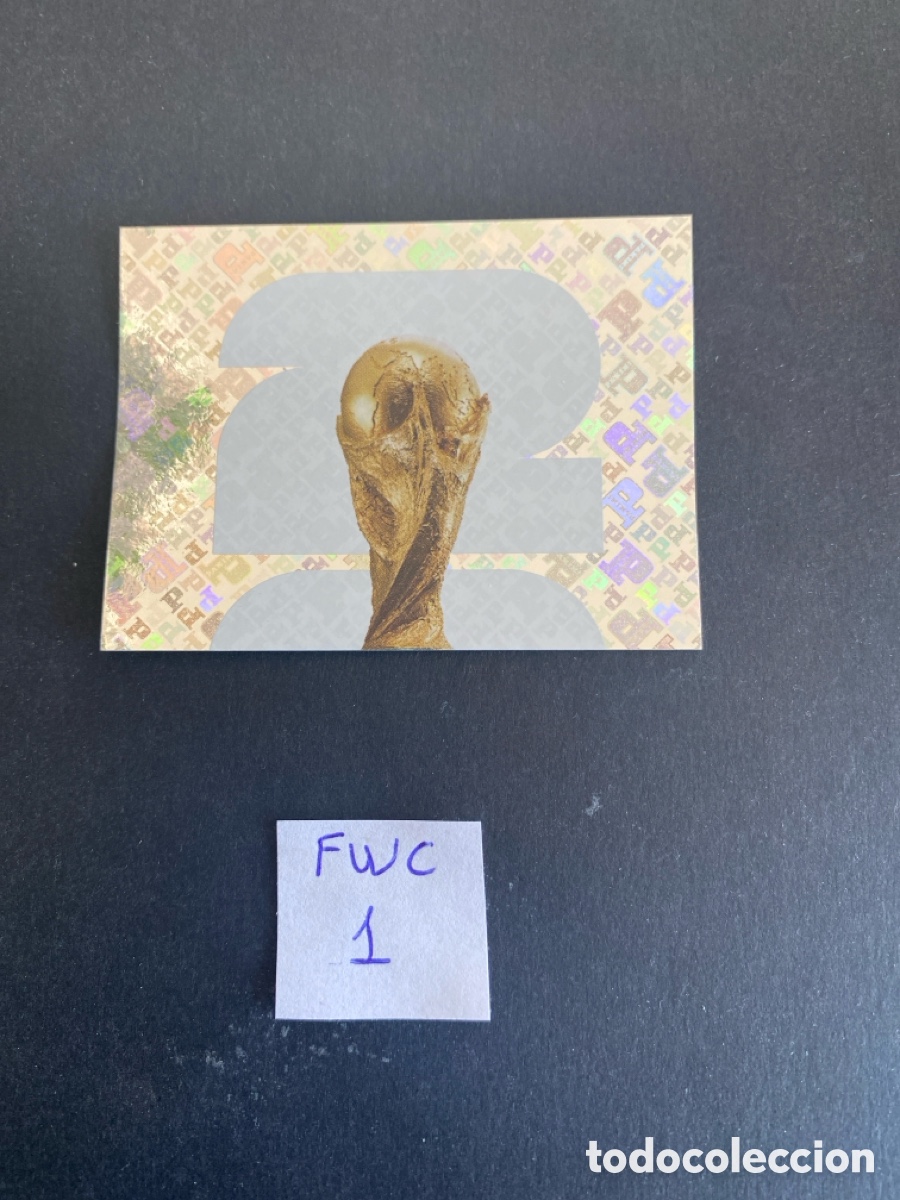 Cromos de F&uacute;tbol: Cromo mundial 26 N*Fwc 1 nuevo