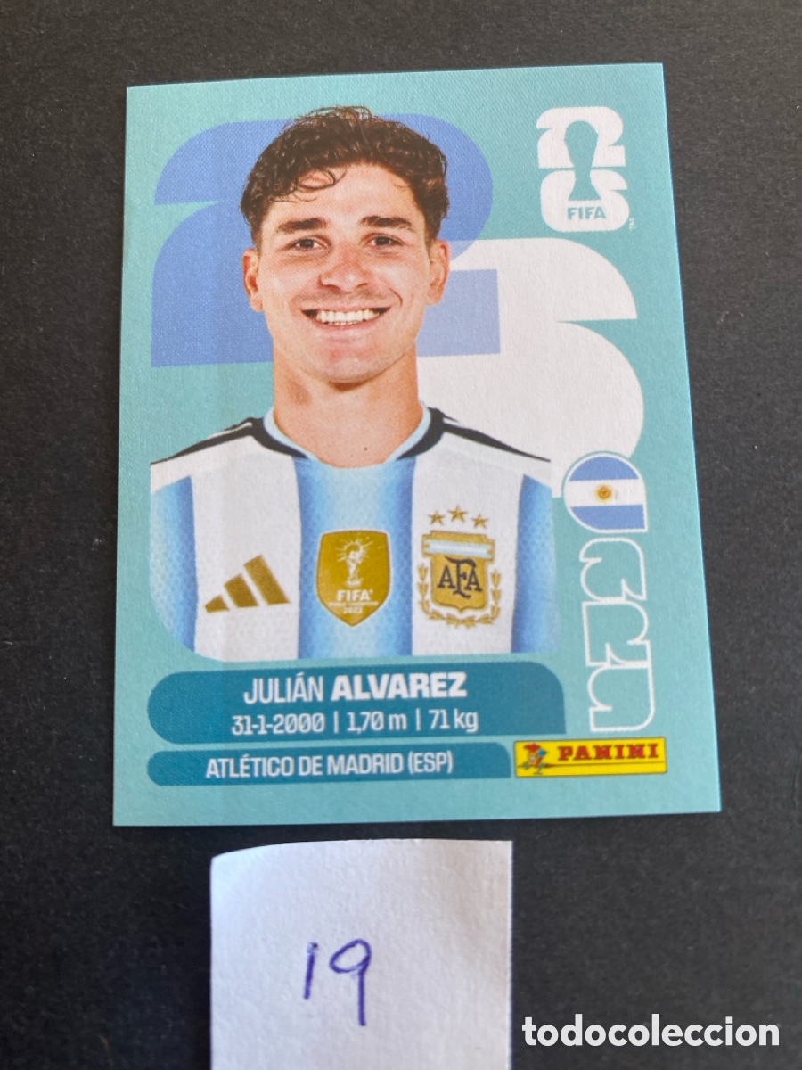 Cromos de F&uacute;tbol: Cromo Argentina Mundial 2026 N* 19 nuevo