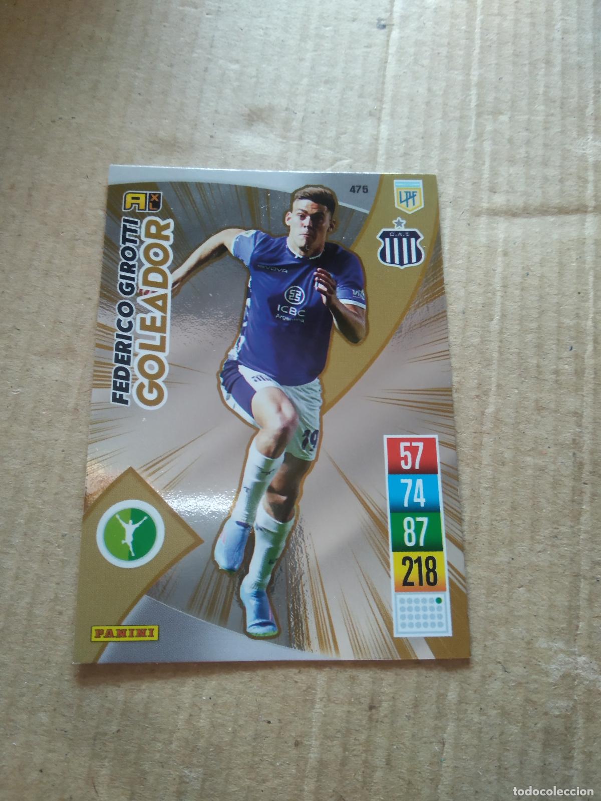 Cromos de F&uacute;tbol: 475 FEDERICO GIROTTI TALLERES CROMO FUTBOL ARGENTINO PANINI LIGA ARGENTINA 2021-2022 ADRENALYN