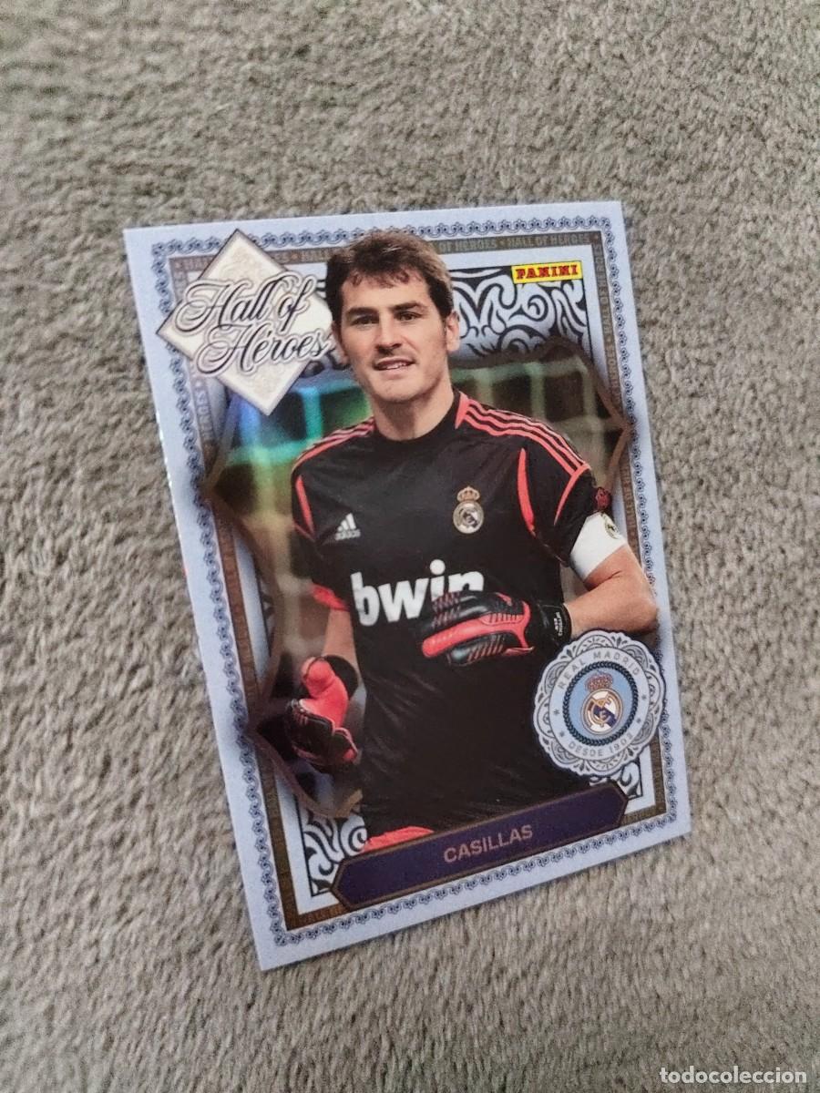 Football Stickers: HH5 5 PANINI CLUB REAL MADRID 25 26 CASILLAS * HALL OF H&Eacute;ROES 2025 2026