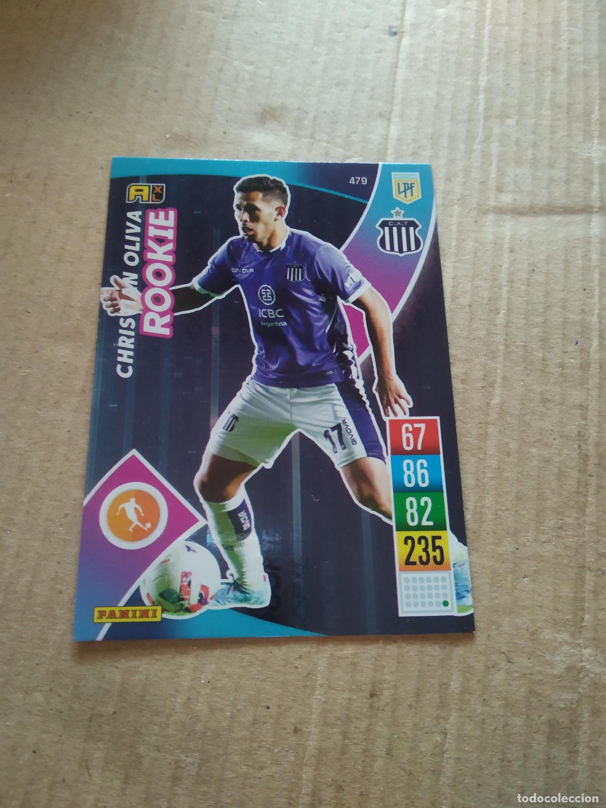Football Stickers: 479 CHRISTIAN OLIVA TALLERES CROMO FUTBOL ARGENTINO PANINI LIGA ARGENTINA 2021-2022 ADRENALYN