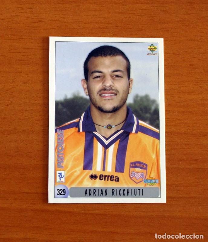 Cartes &agrave; collectionner de Football: Pistoiese -N&ordm; 329 Adrian Ricchiuti-Daniele Bellotto-Mundicromo 1999-2000-99-00 Calciatori-Italia