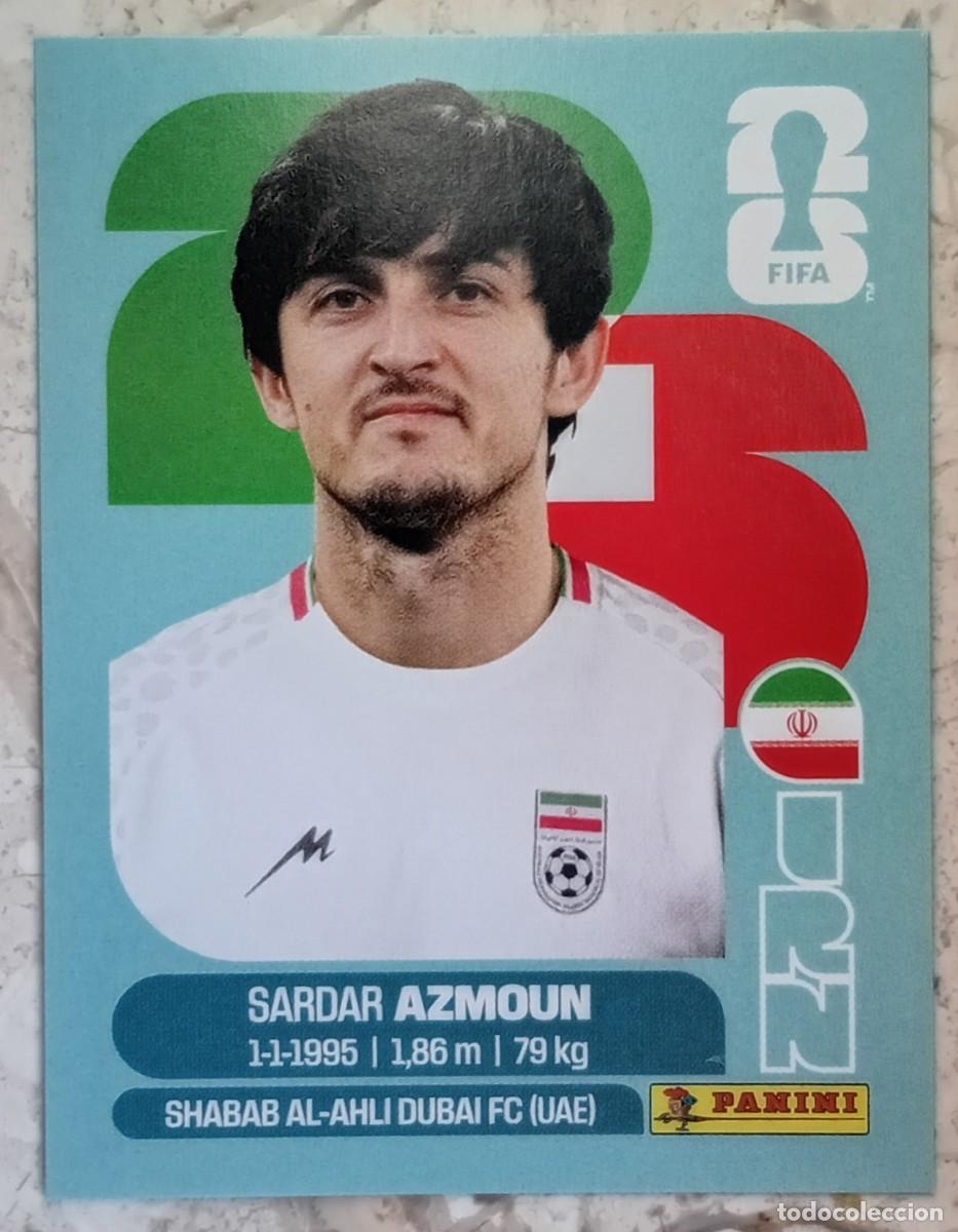 Cromos de F&uacute;tbol: Figurina Panini 2026 Cromo World Cup Usa Mundial 2026 Sardar Azmoun Iran n IRN 17