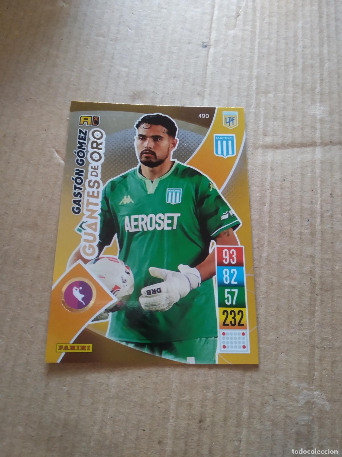 Cromos de F&uacute;tbol: 490 GASTON GOMEZ RACING CROMO FUTBOL ARGENTINO PANINI LIGA ARGENTINA 2021-2022 ADRENALYN