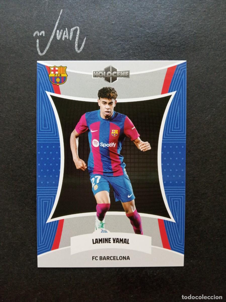 Cromos de F&uacute;tbol: N&ordm; 4 LAMINE YAMAL FC BARCELONA ESPA&Ntilde;A ⚽ DAKA &reg; HOLOCENE CHINA BAR&Ccedil;A 2024 2025 24 25