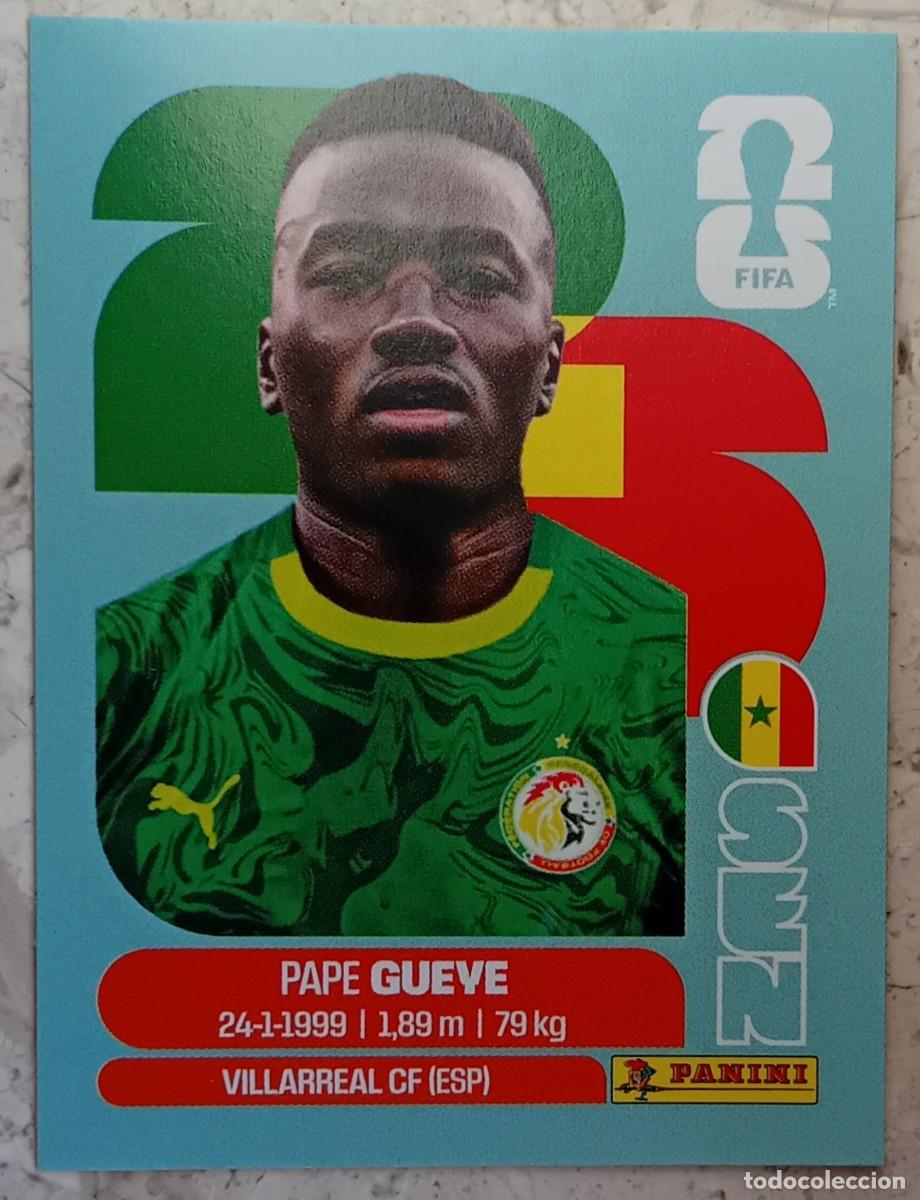 Cromos de F&uacute;tbol: Figurina Panini 2026 Cromo World Cup Usa Mundial 2026 Pape Gueye Senegal n SEN 11