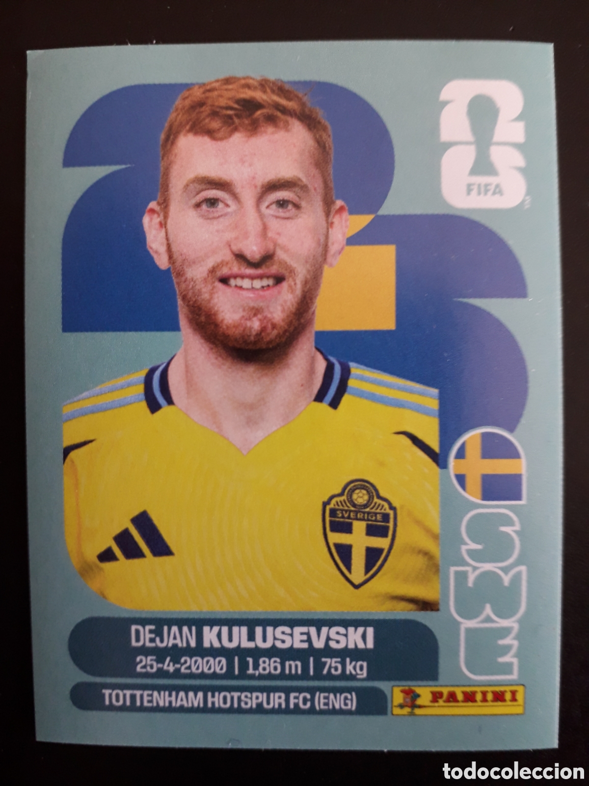 Cromos de F&uacute;tbol: KULUSEVSKI SUECIA SWE 17 MUNDIAL F&Uacute;TBOL 2026 FIFA WORLD CUP PANINI SIN PEGAR PEDIDO M&Iacute;NIMO 3&euro;