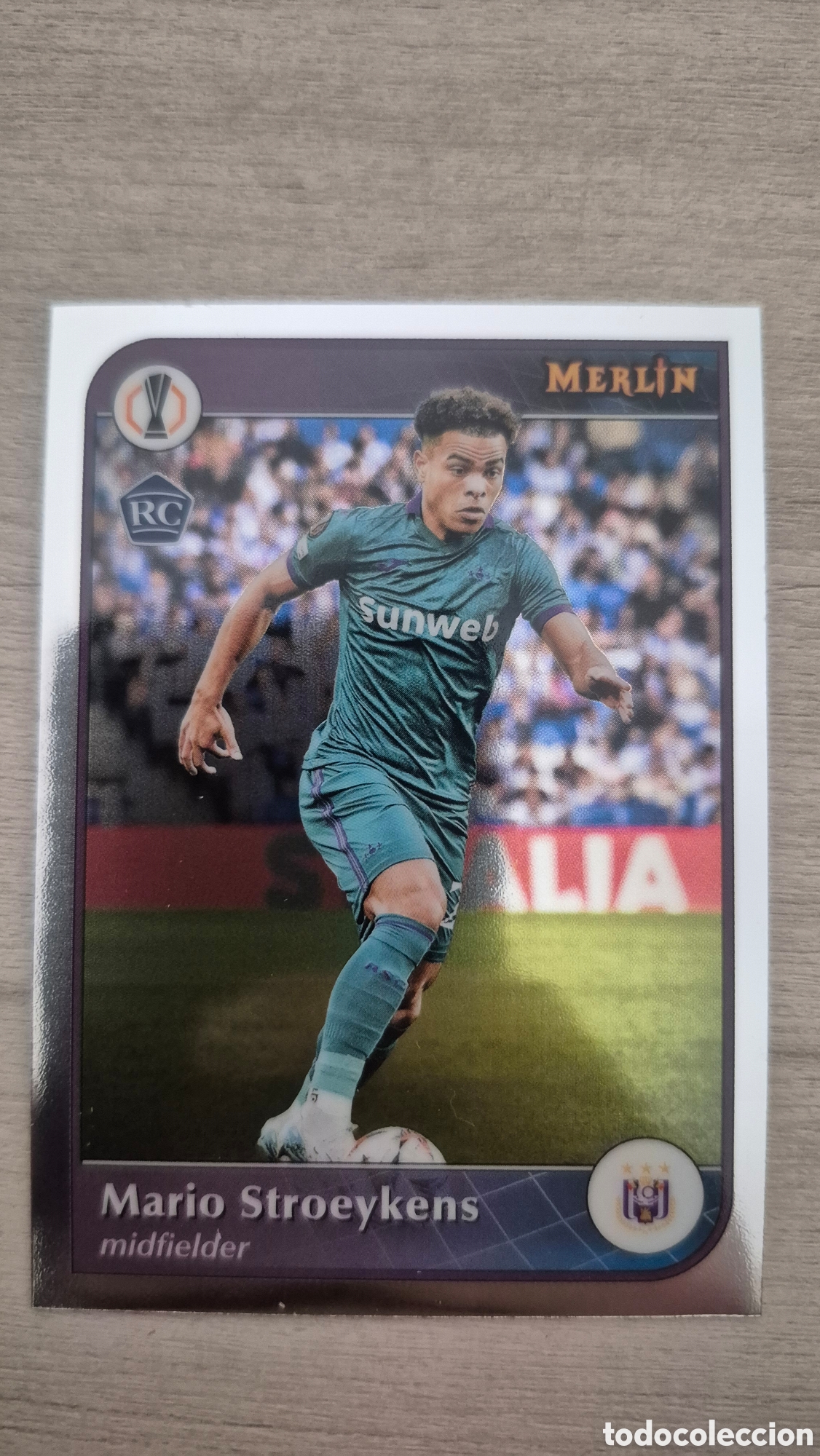 Cromos de F&uacute;tbol: Mario Stroeykens RC Topps Merlin 2024/25