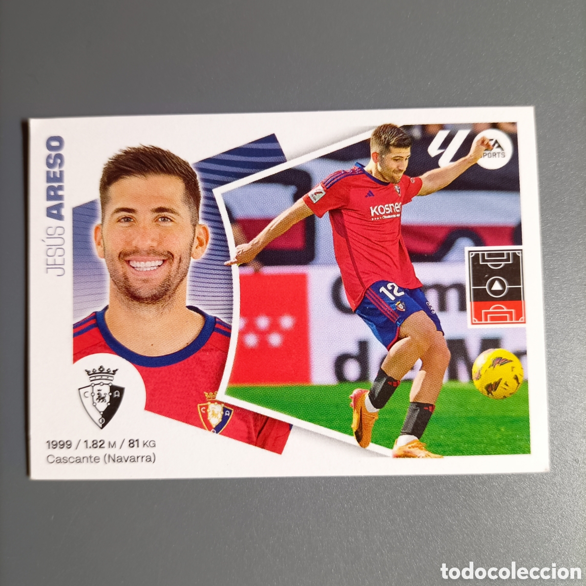 Cromos de F&uacute;tbol: ED. ESTE. LIGA 2024-2025 (OSASUNA) №5 ARESO
