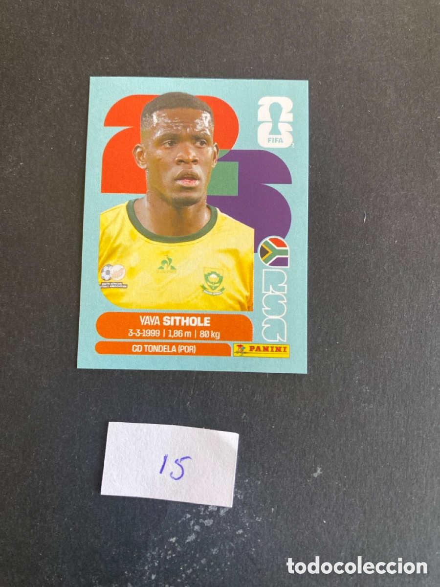 Cartes &agrave; collectionner de Football: Cromo Sud&aacute;frica Mundial 26 N* 15 nuevo