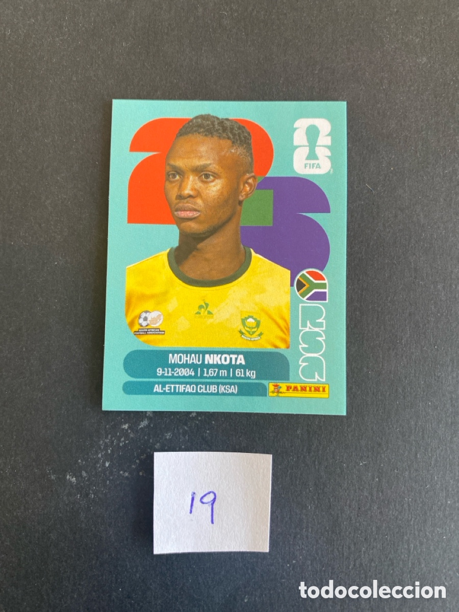 Cartes &agrave; collectionner de Football: Cromo Sud&aacute;frica Mundial 26 N* 19 nuevo