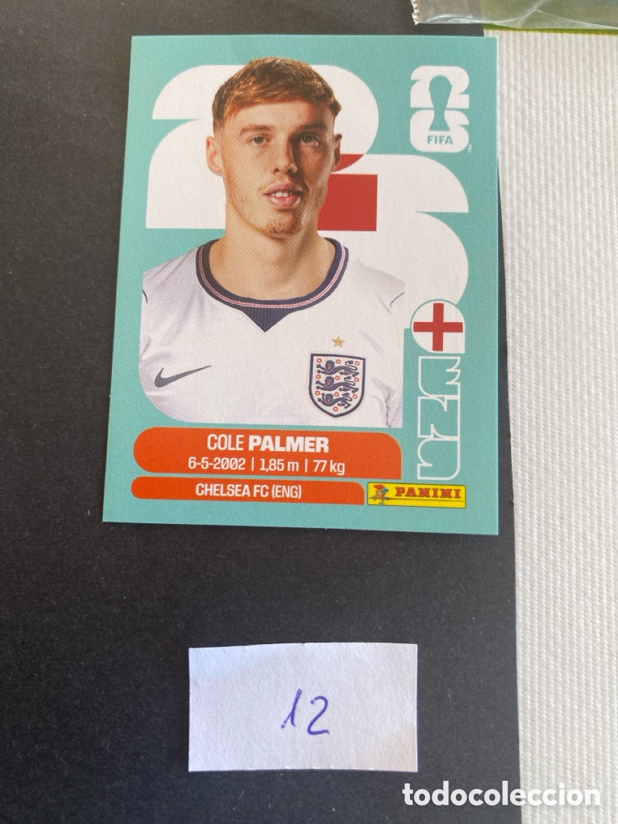 Cromos de F&uacute;tbol: Cromo Inglaterra Mundial 2026 N* 12 nuevo