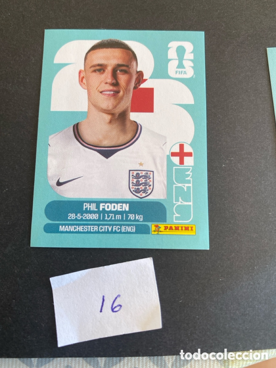 Cromos de F&uacute;tbol: Cromo Inglaterra Mundial 2026 N* 16 nuevo