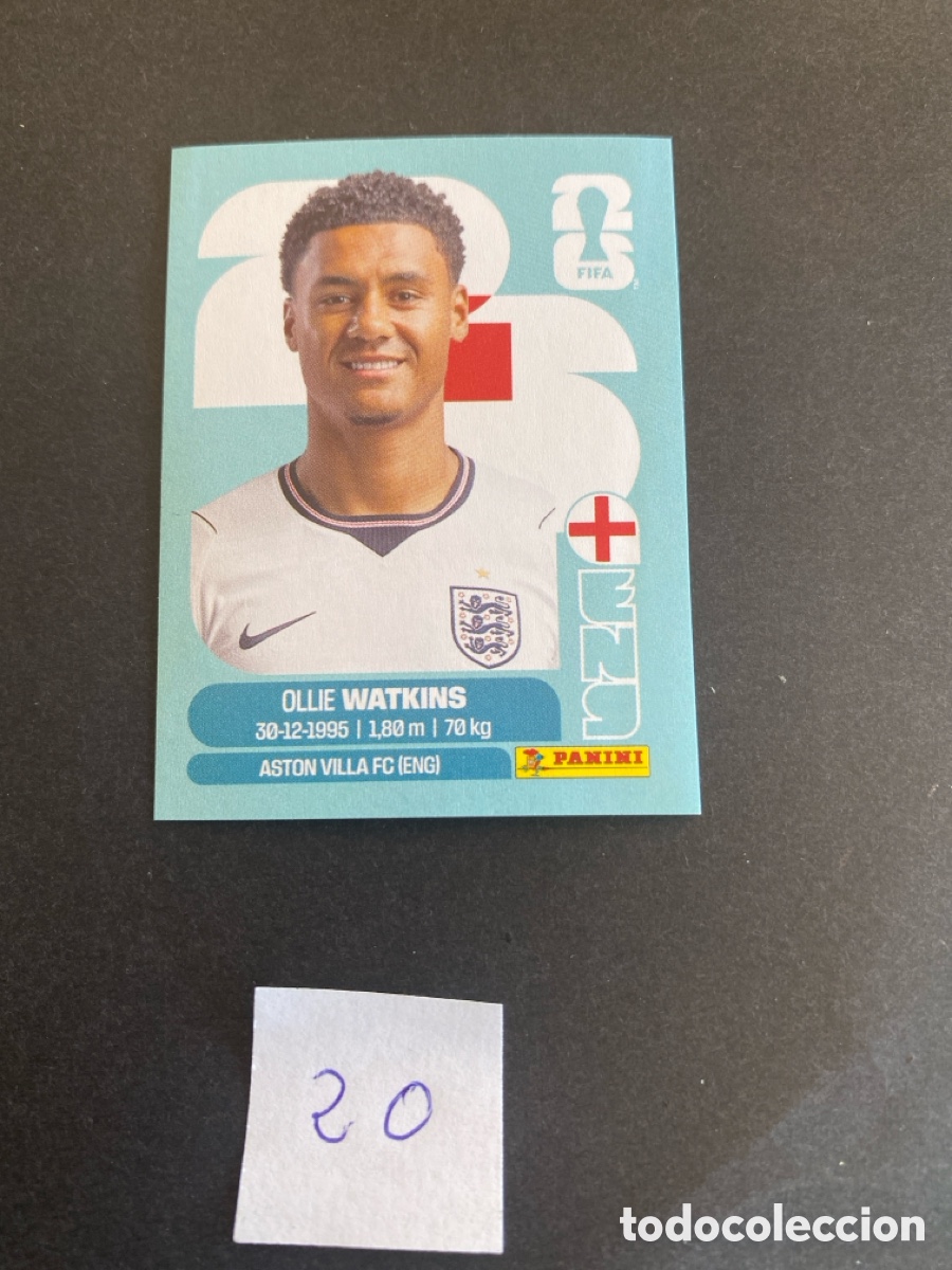 Cromos de F&uacute;tbol: Cromo Inglaterra Mundial 2026 N* 20 nuevo