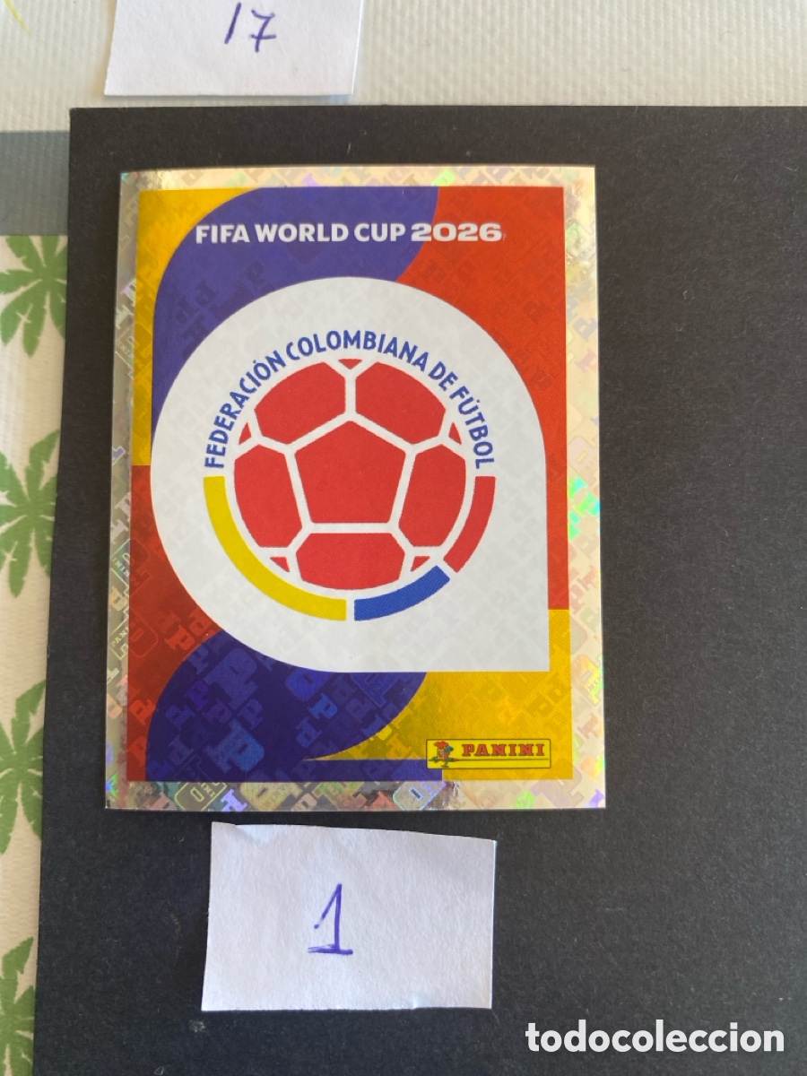 Football Stickers: Cromo Colombia Mundial 2026 N* 1 nuevo