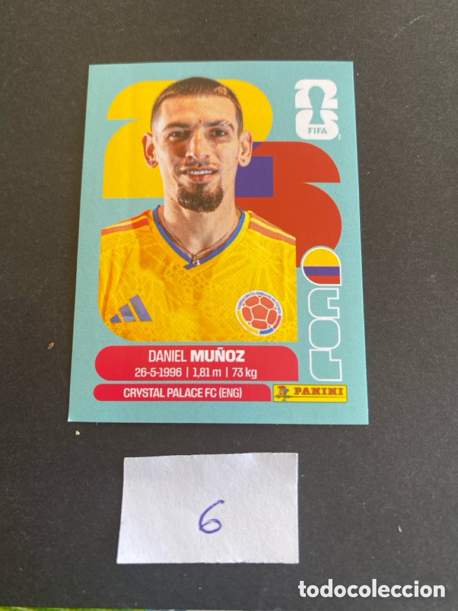 Cromos de F&uacute;tbol: Cromo Colombia Mundial 2026 N* 6 nuevo
