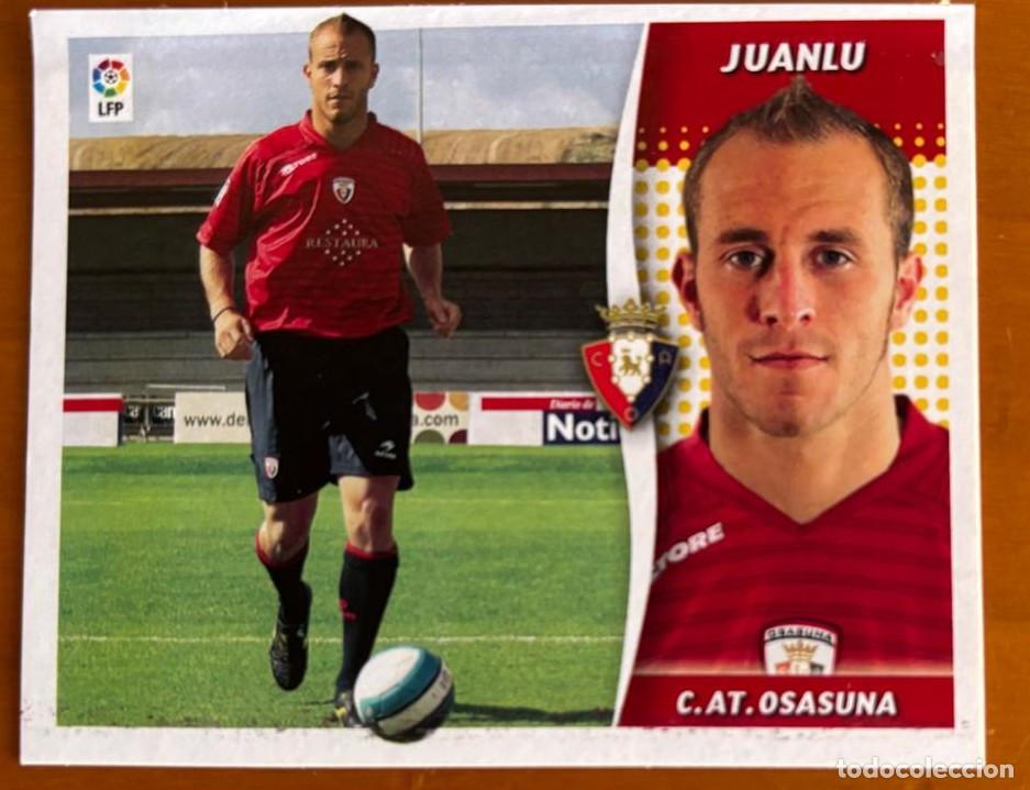 Cromos de F&uacute;tbol: EDICIONES ESTE 2006-2007 06 07 JUANLU (OSASUNA) COLOCA VENTANILLA LEER