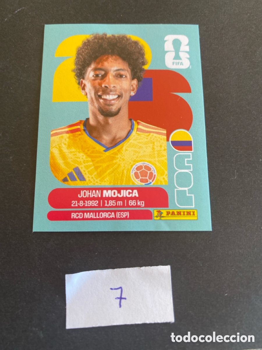 Cromos de F&uacute;tbol: Cromo Colombia Mundial 2026 N* 7 nuevo