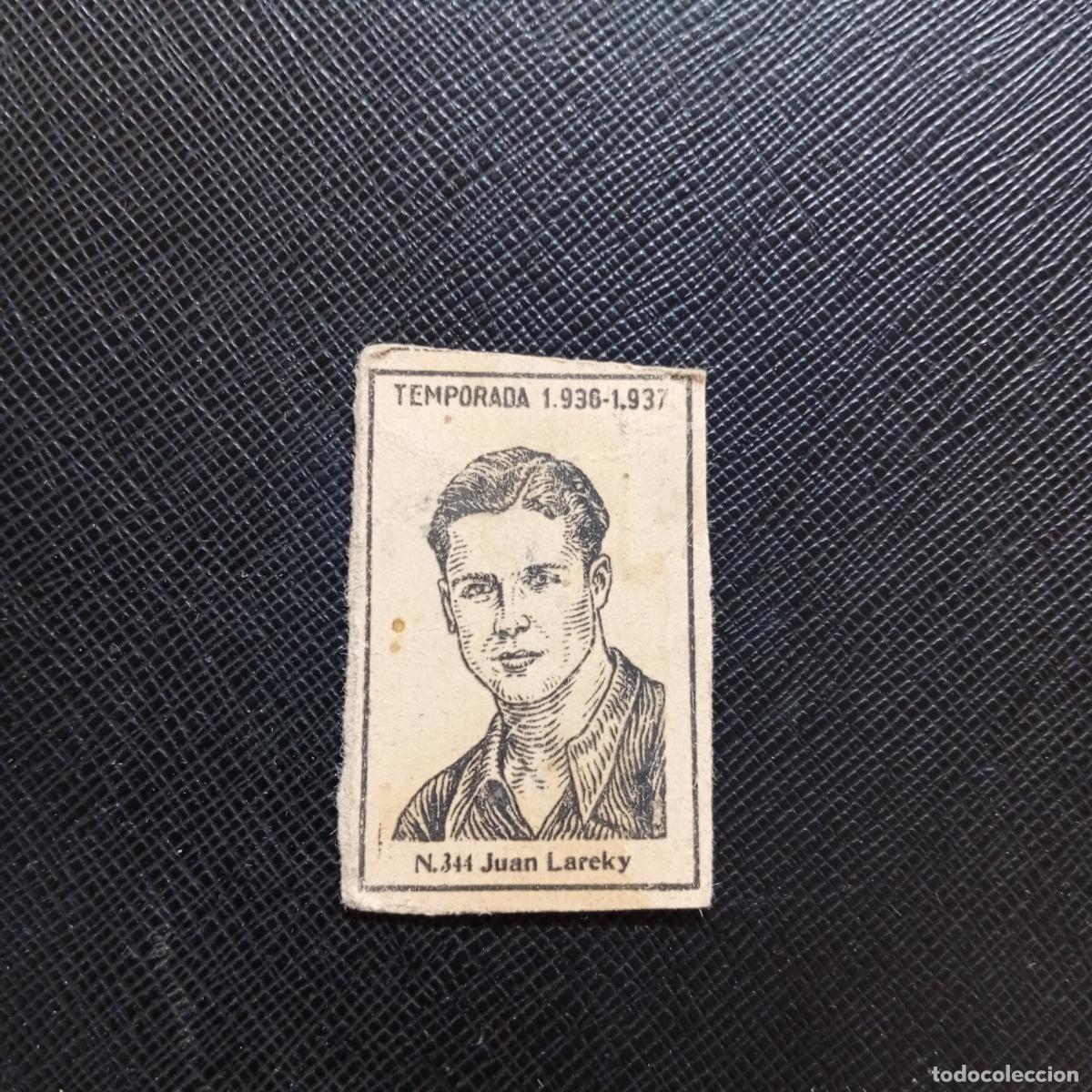 Cartes &agrave; collectionner de Football: 344 JUAN LAREKY CADIZ CERILLAS Y FOSFOROS 1936 1937 LIGA 36 37 FUTBOL CROMO - A120 PG23