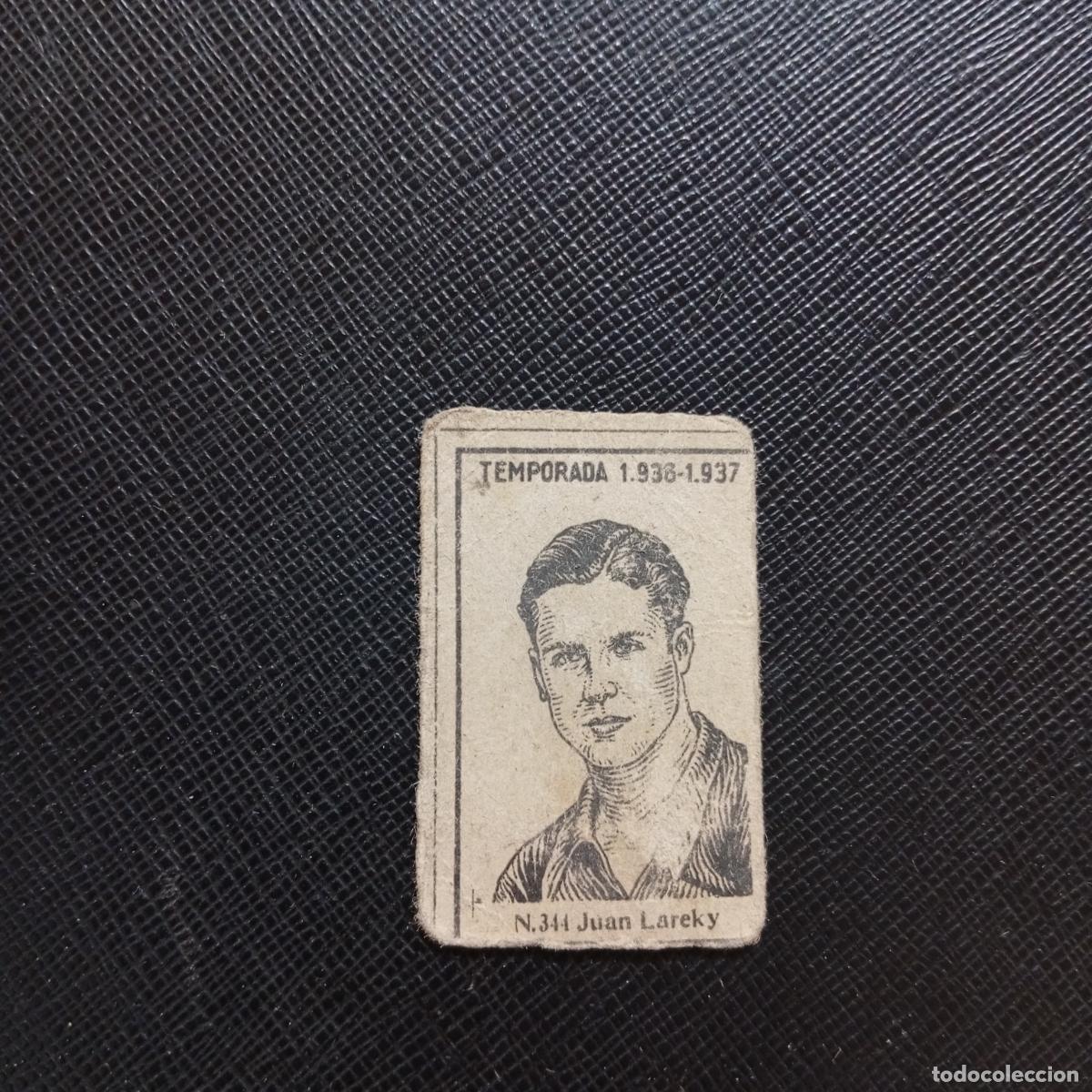 Cartes &agrave; collectionner de Football: 344 JUAN LAREKY CADIZ CERILLAS Y FOSFOROS 1936 1937 LIGA 36 37 FUTBOL CROMO - A120 PG226