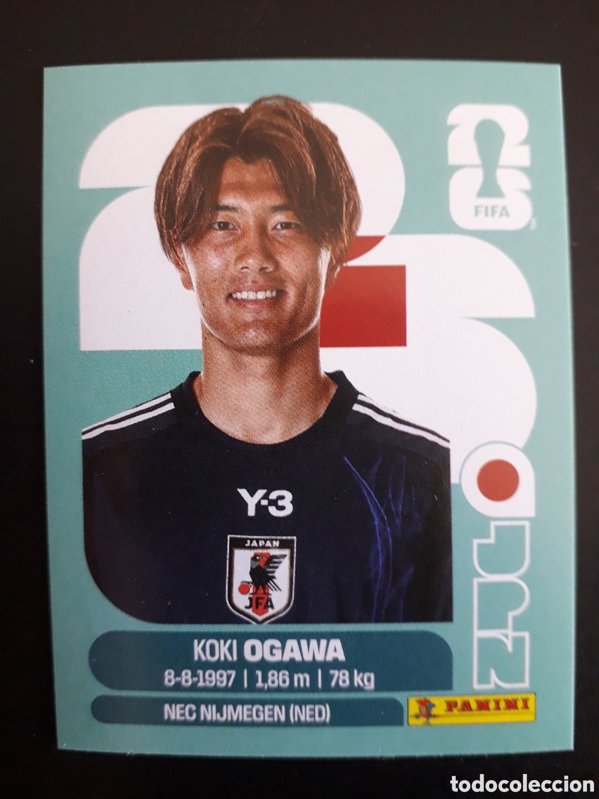 Cromos de F&uacute;tbol: OGAWA JAP&Oacute;N JPN 19 MUNDIAL F&Uacute;TBOL 2026 FIFA WORLD CUP PANINI SIN PEGAR PEDIDO M&Iacute;NIMO 3&euro;.