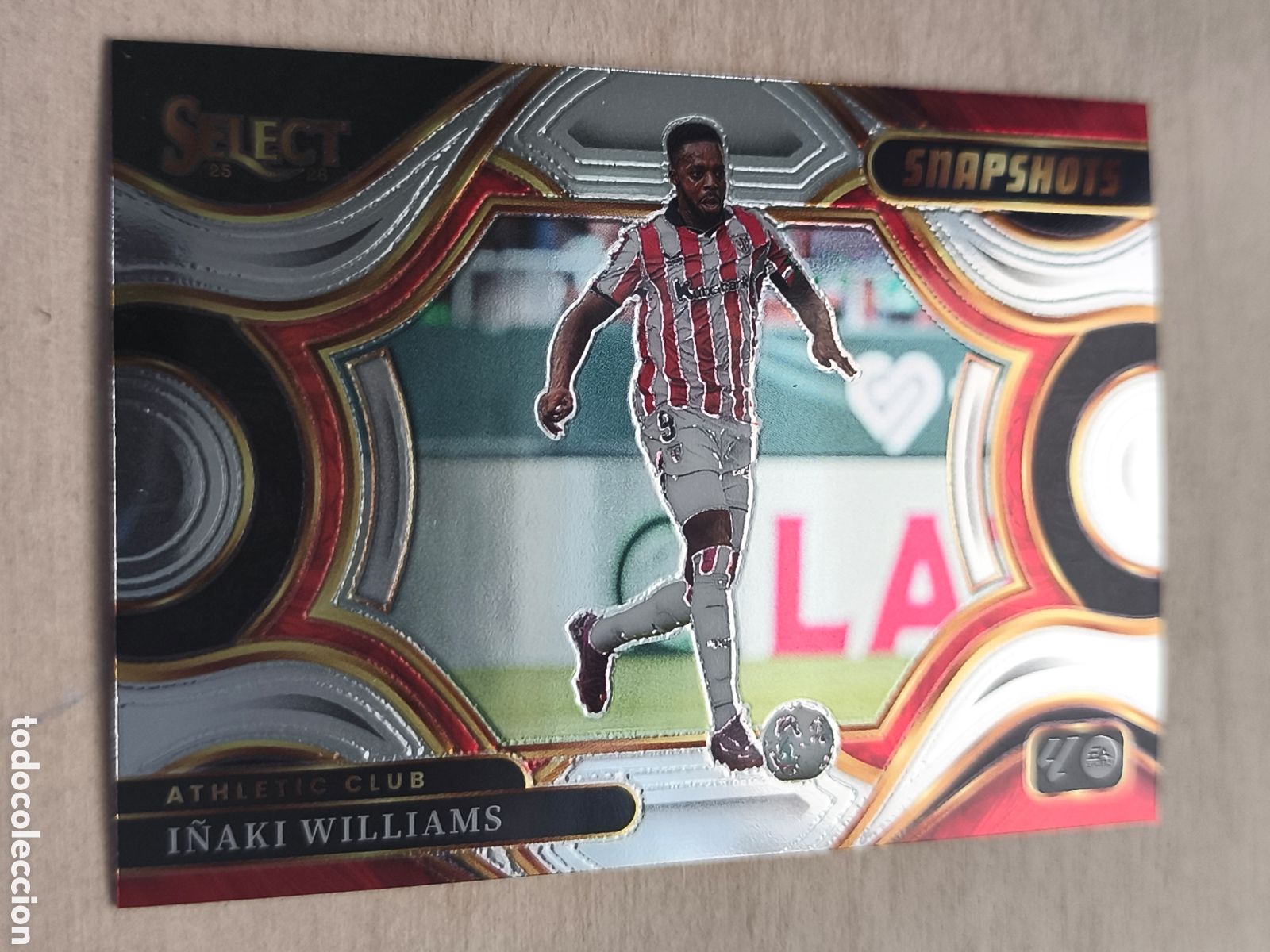 Cromos de F&uacute;tbol: N&ordm; 21 I&ntilde;aki Williams Snapshots Athletic Club Select La Liga Soccer 25 26 PANINI USA