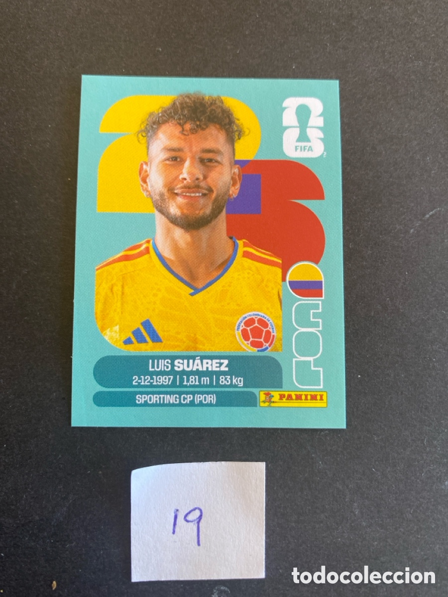 Cromos de F&uacute;tbol: Cromo Colombia Mundial 2026 N* 19 nuevo