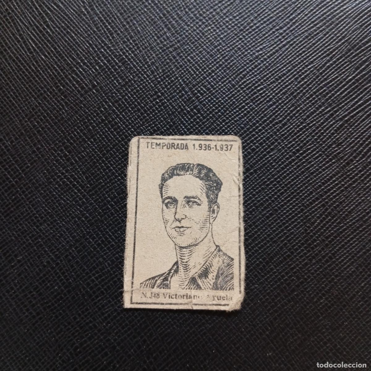 Cartes &agrave; collectionner de Football: 348 VICTORIANO AYUELA CADIZ CERILLAS Y FOSFOROS 1936 1937 LIGA 36 37 FUTBOL CROMO - A120 PG271