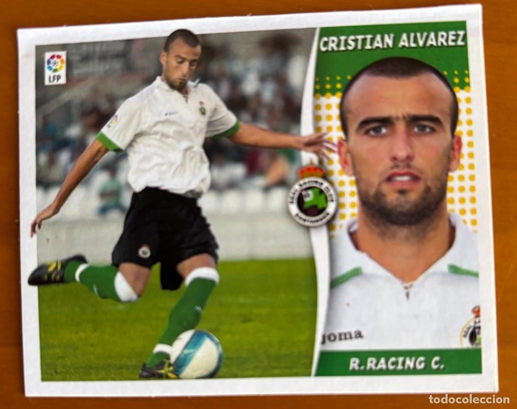 Cromos de F&uacute;tbol: EDICIONES ESTE 2006-2007 06 07 CRISTIAN ALVAREZ (RACING) COLOCA VENTANILLA LEER