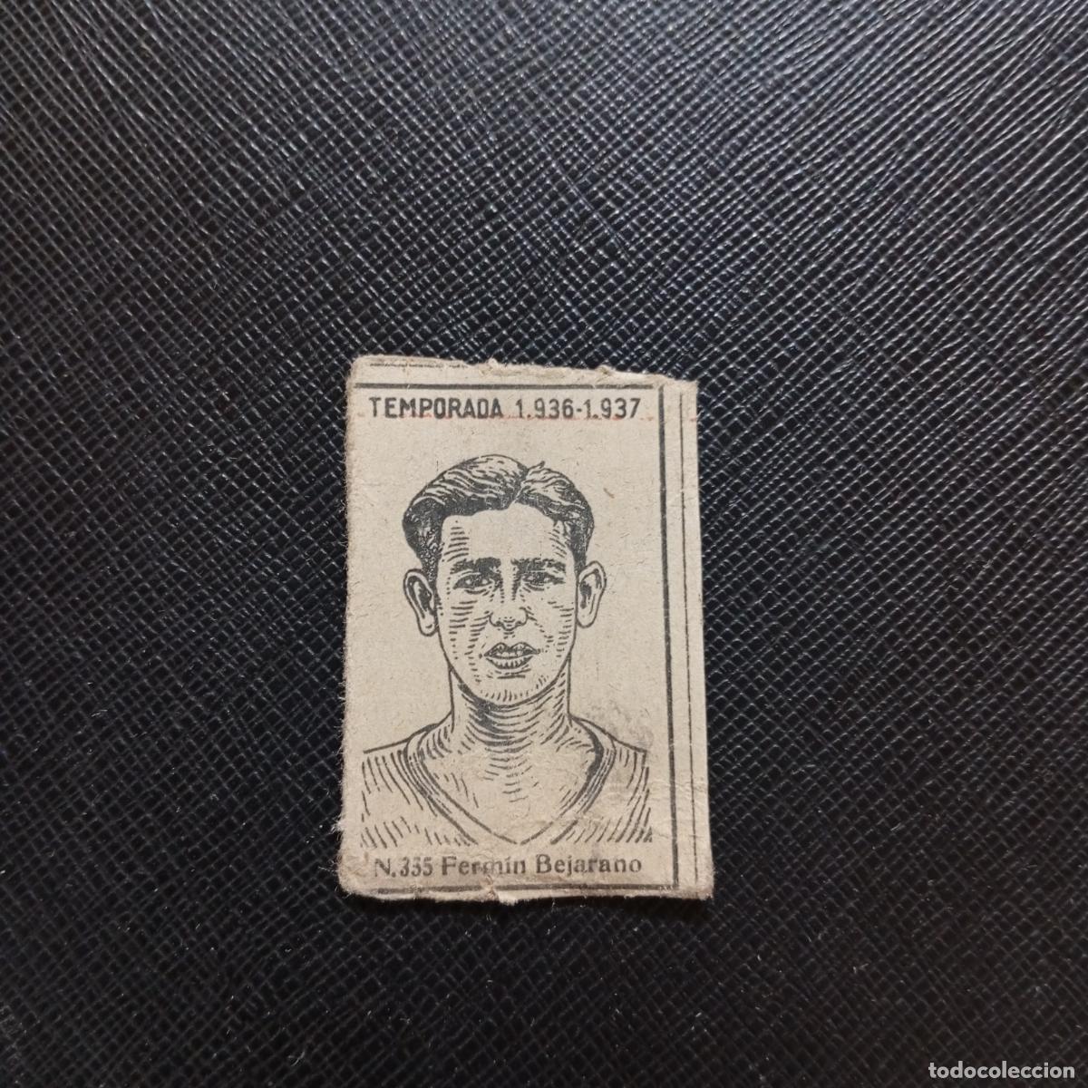 Fu&szlig;ball-Sticker: 355 FERNANDO BEJARANO SEVILLA CERILLAS Y FOSFOROS 1936 1937 LIGA 36 37 FUTBOL CROMO - A120 PG262