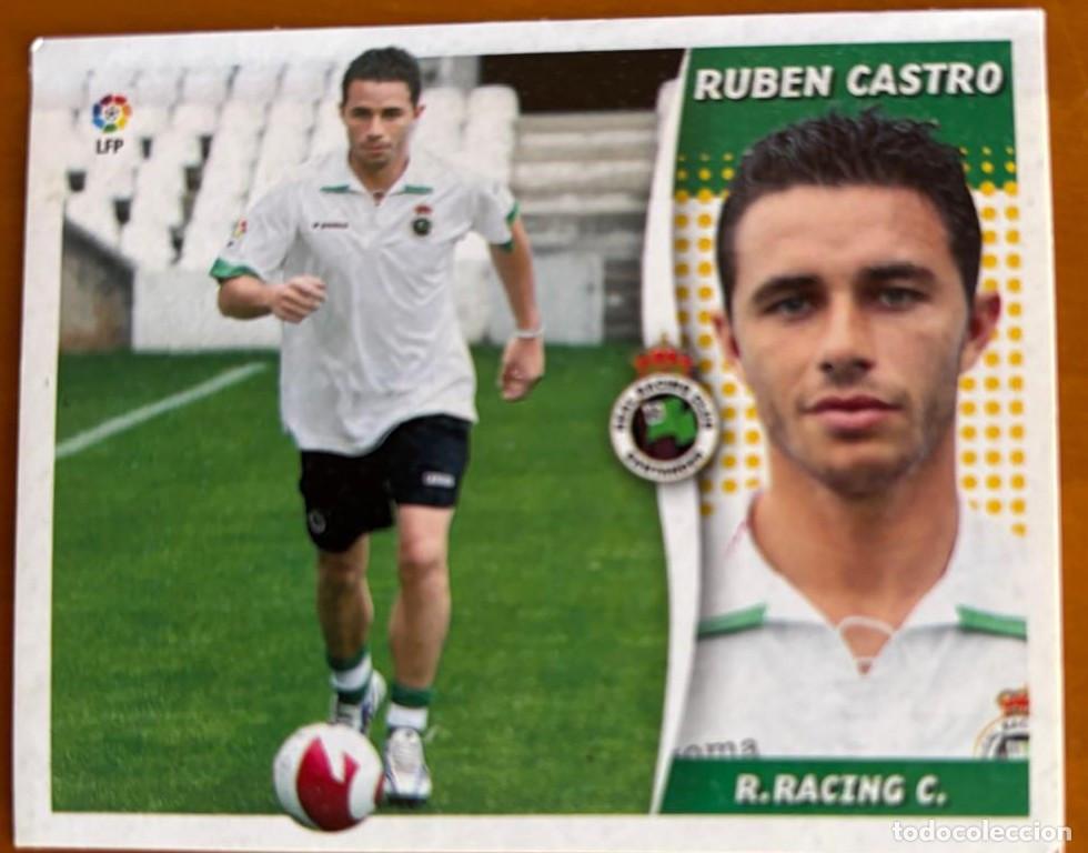 Fu&szlig;ball-Sticker: EDICIONES ESTE 2006-2007 06 07 RUBEN CASTRO (RACING) COLOCA VENTANILLA LEER